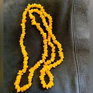 Yellow Amber necklace